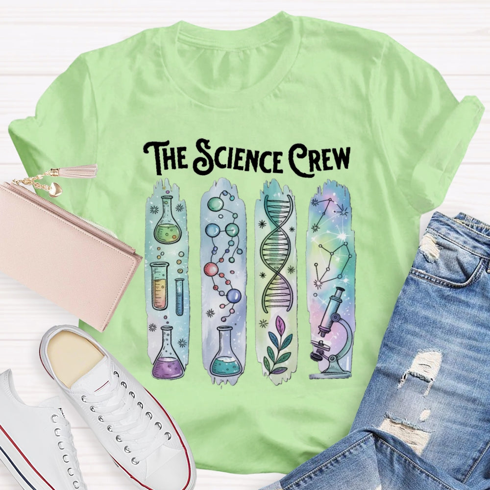 The Science Crew Explore The World-shirt