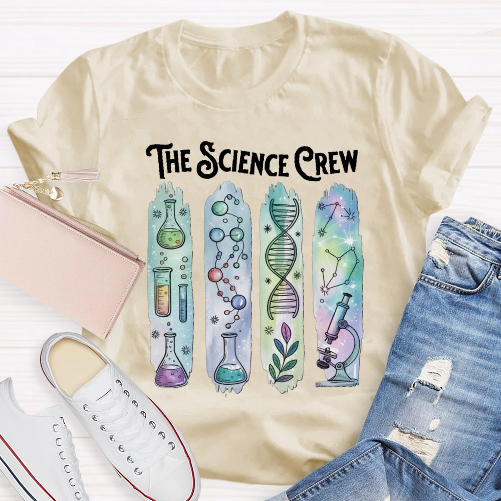 The Science Crew Explore The World-shirt