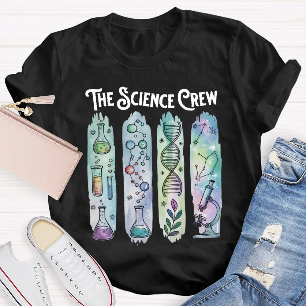 The Science Crew Explore The World-shirt