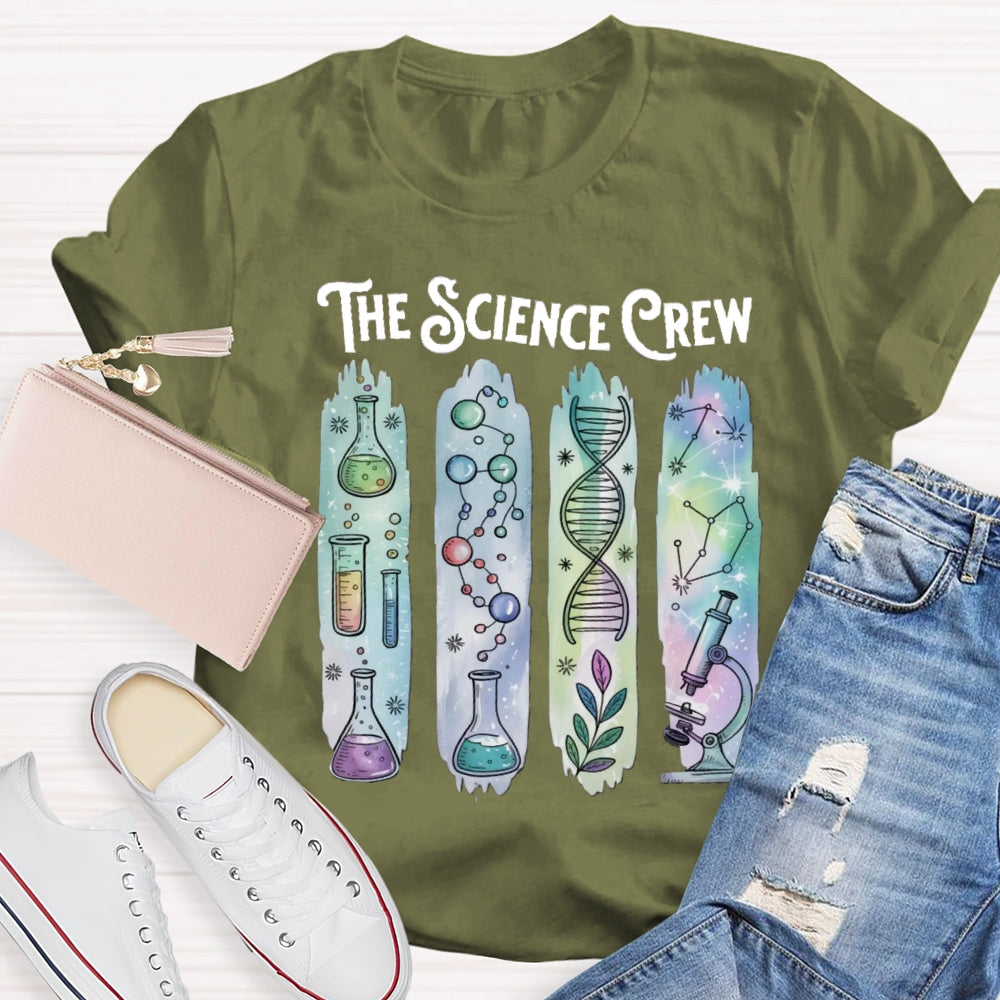 The Science Crew Explore The World-shirt