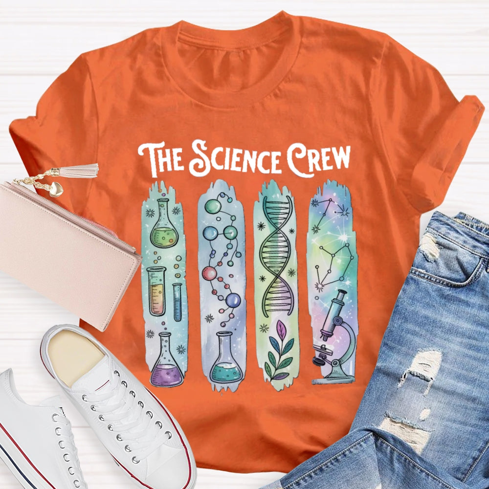 The Science Crew Explore The World-shirt