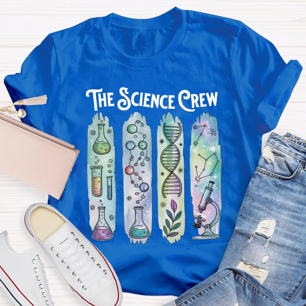The Science Crew Explore The World-shirt