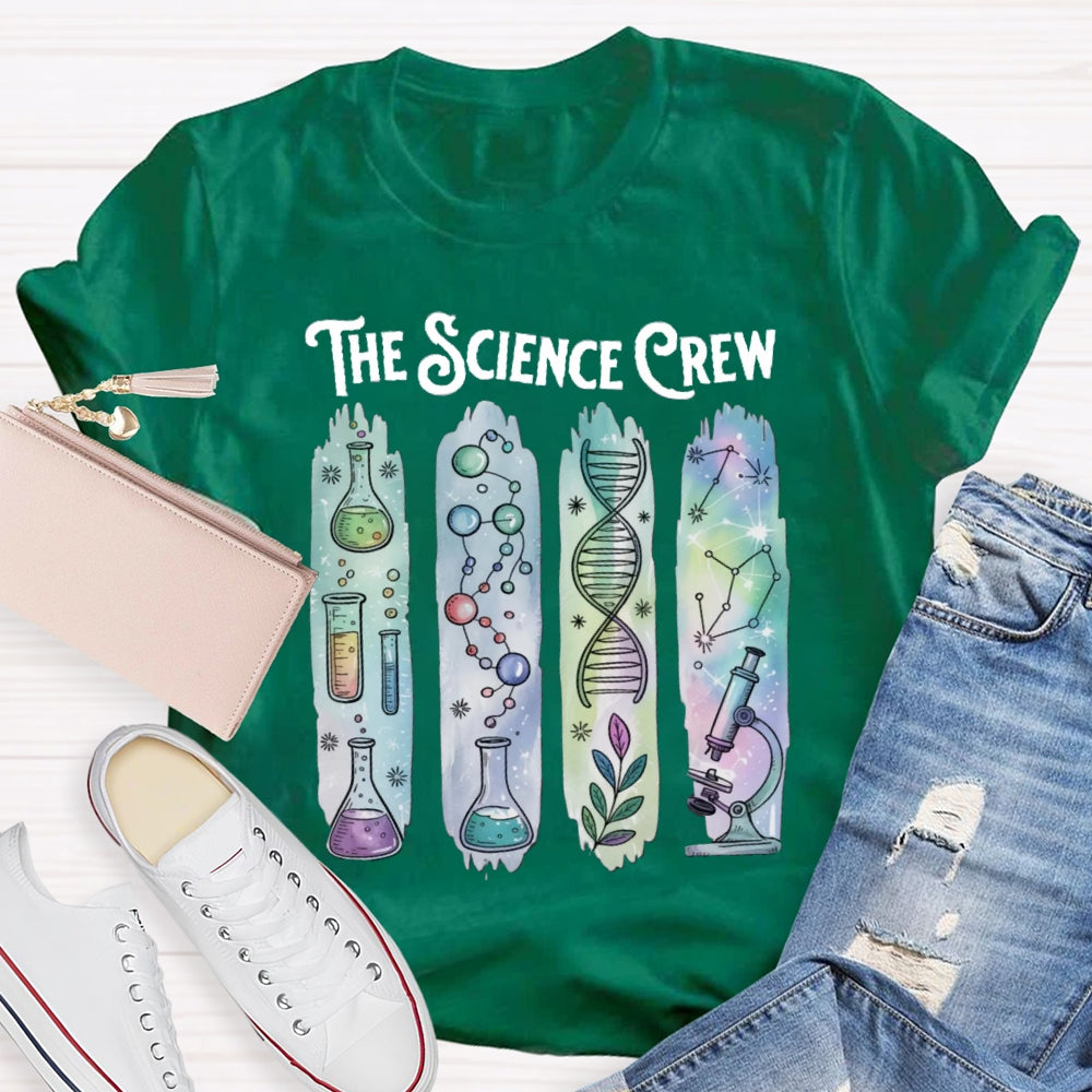 The Science Crew Explore The World-shirt