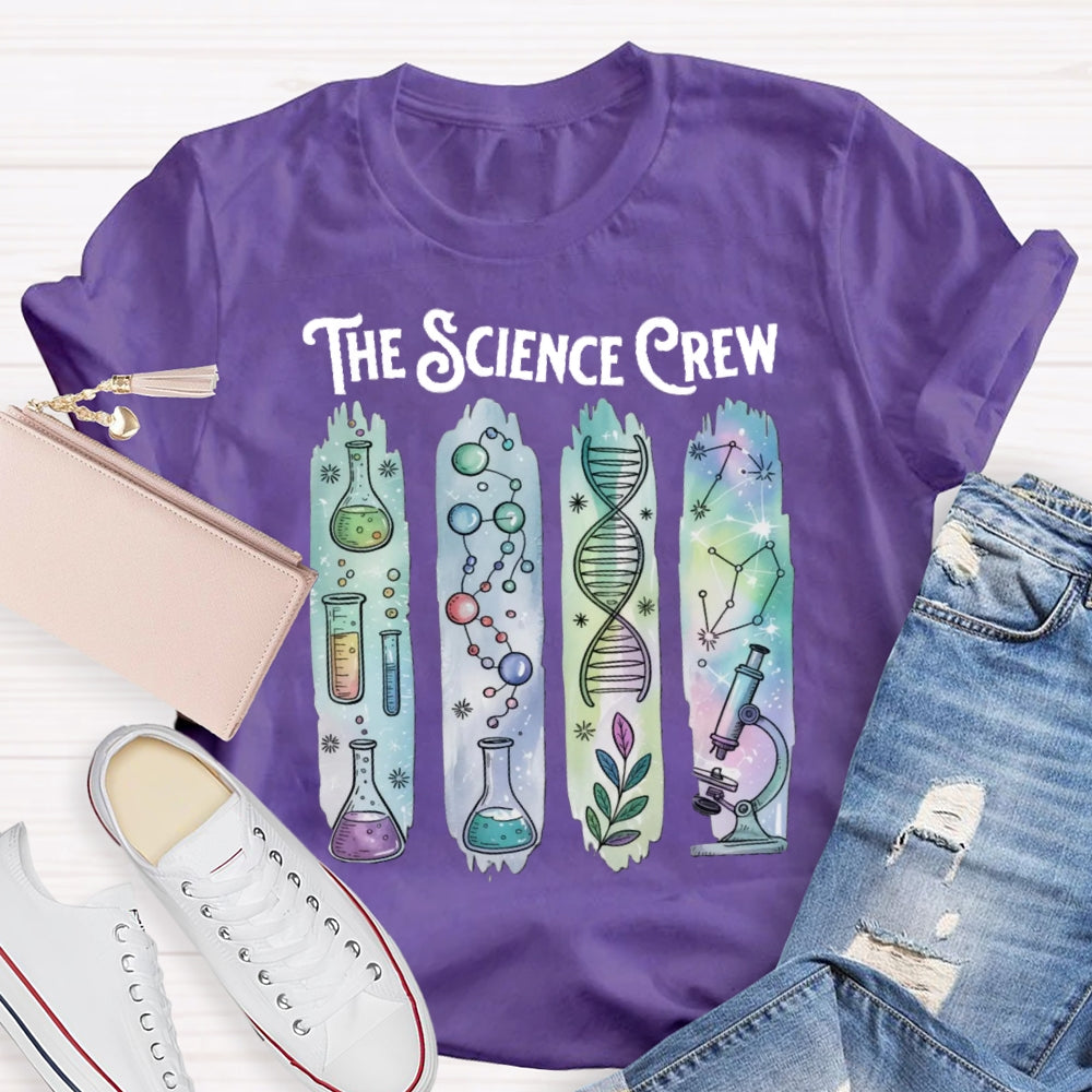 The Science Crew Explore The World-shirt