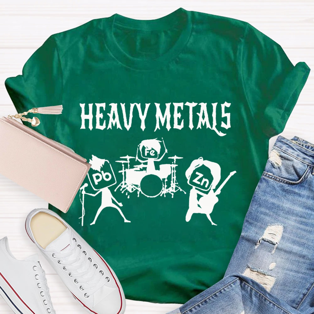 Heavy Metals Chemistry Teacher T-shirt