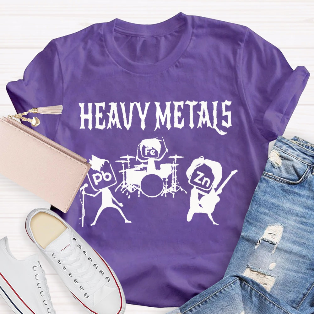 Heavy Metals Chemistry Teacher T-shirt