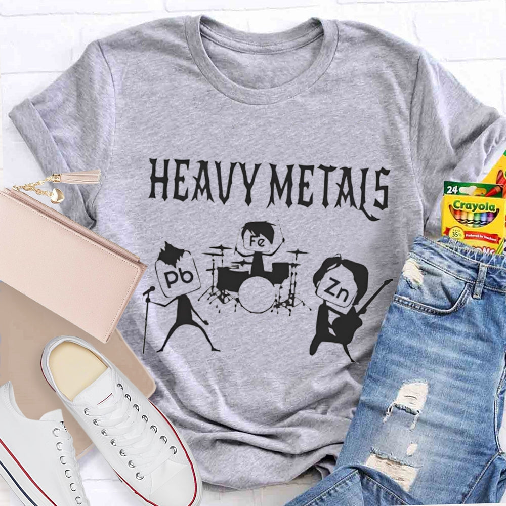 Heavy Metals Chemistry Teacher T-shirt