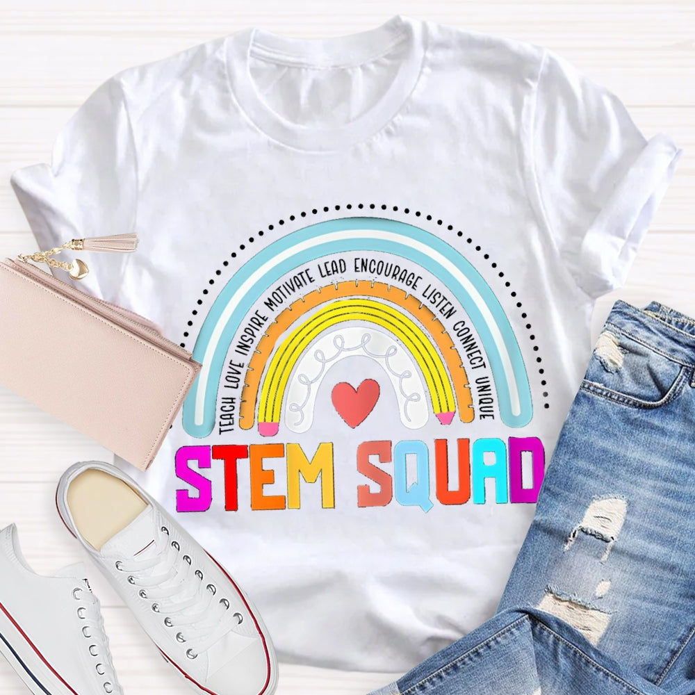 Steminist Stem Teacher Science Technology Engineering Math T Shirt