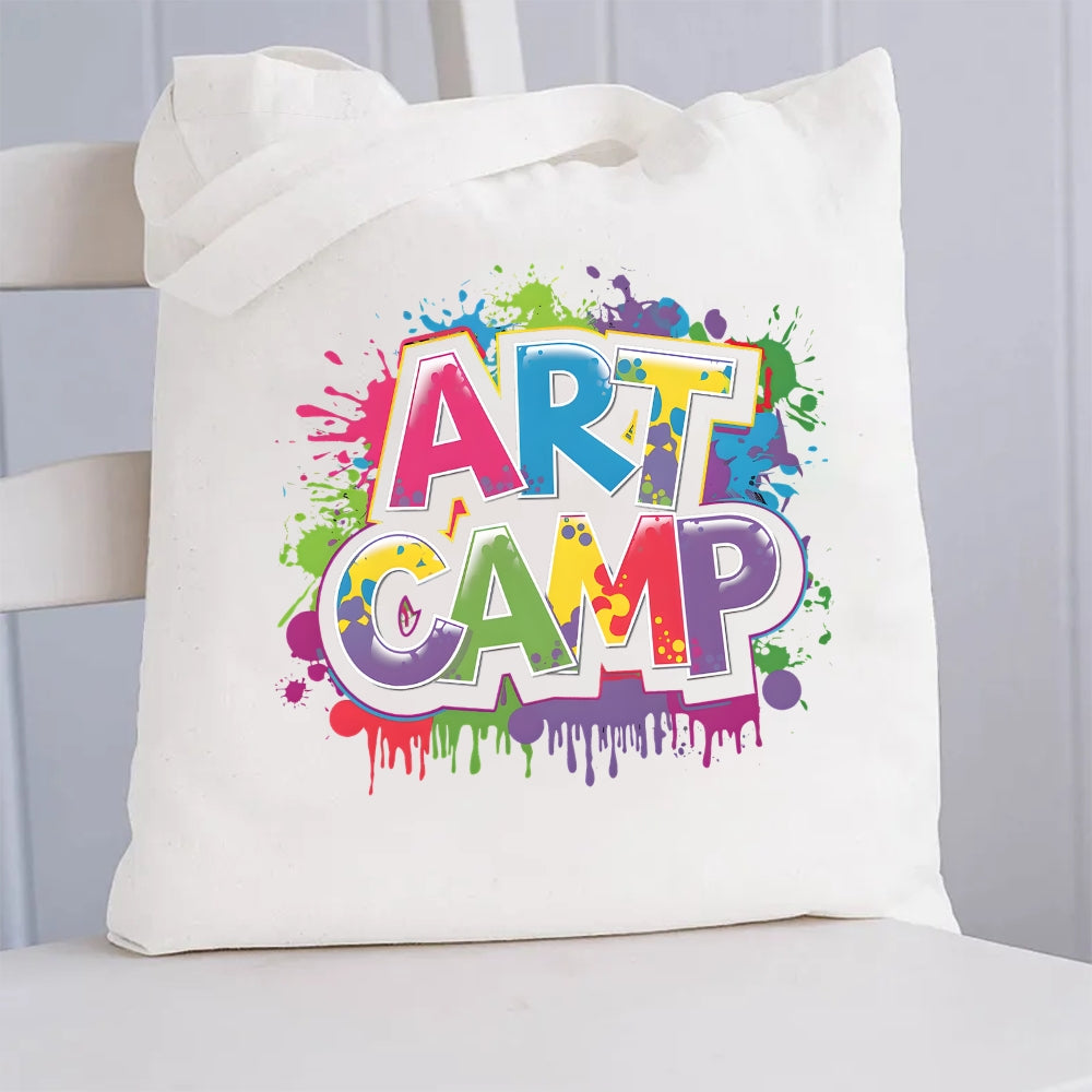 Art Camp Canvas Tote Bag
