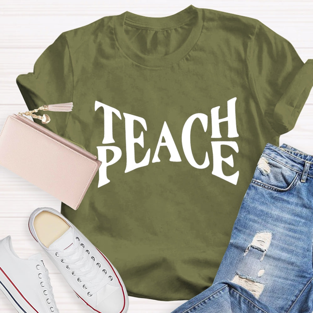 Teach Peace T-shirt