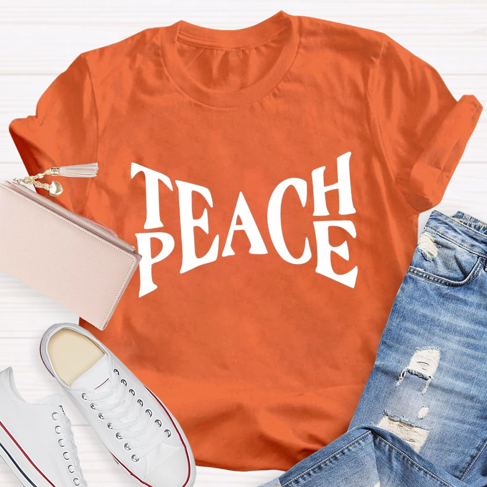 Teach Peace T-shirt