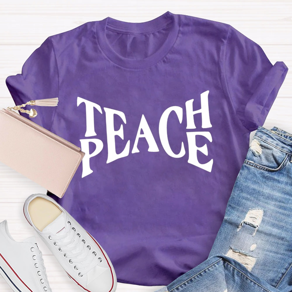 Teach Peace T-shirt