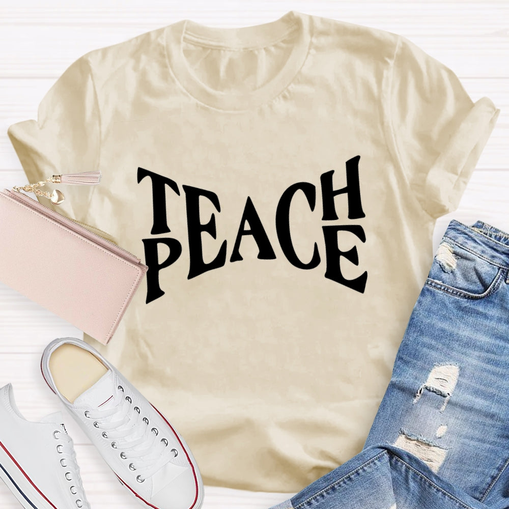 Teach Peace T-shirt