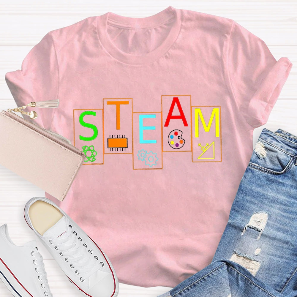 STEAM Teacher Back To School T-shirt