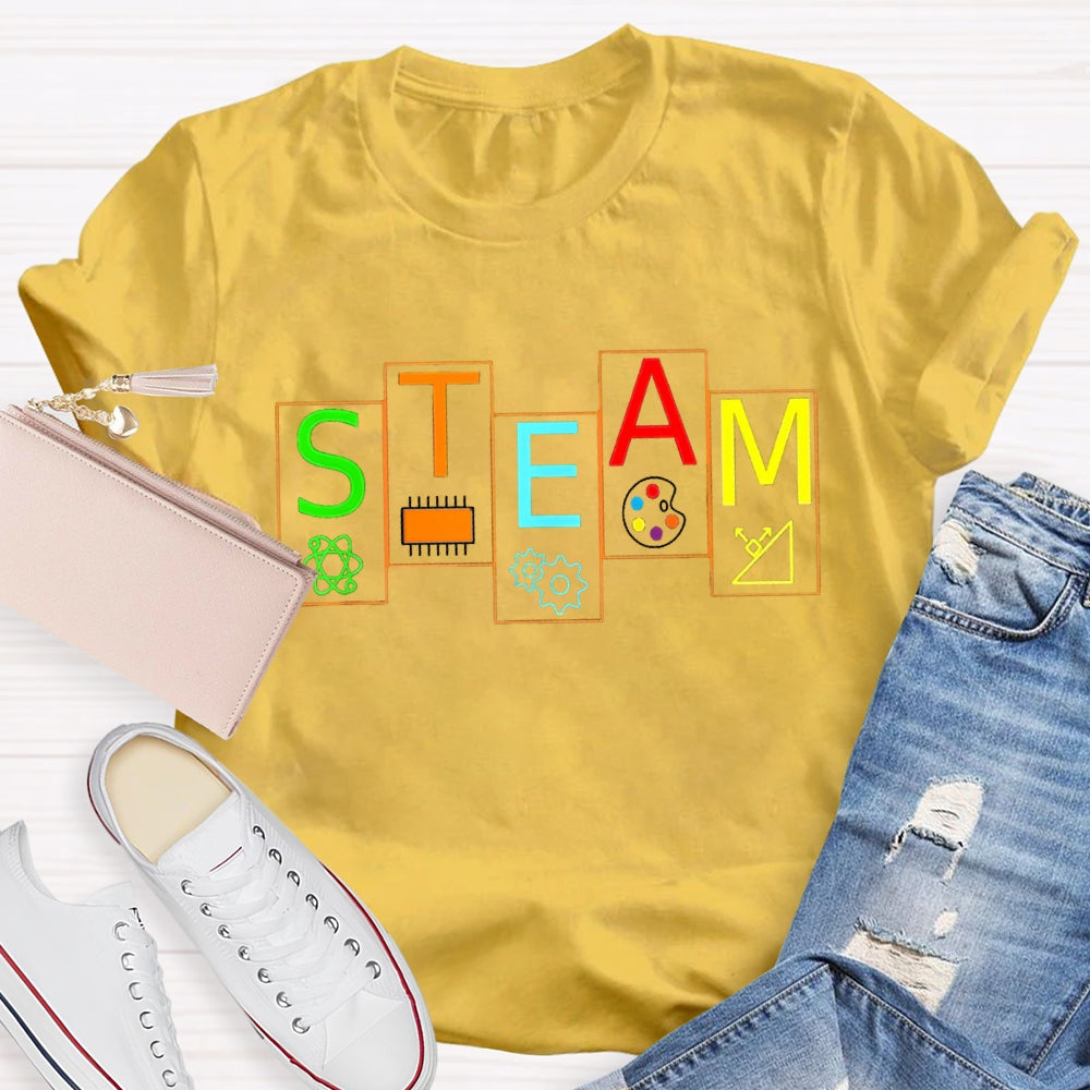 STEAM Teacher Back To School T-shirt
