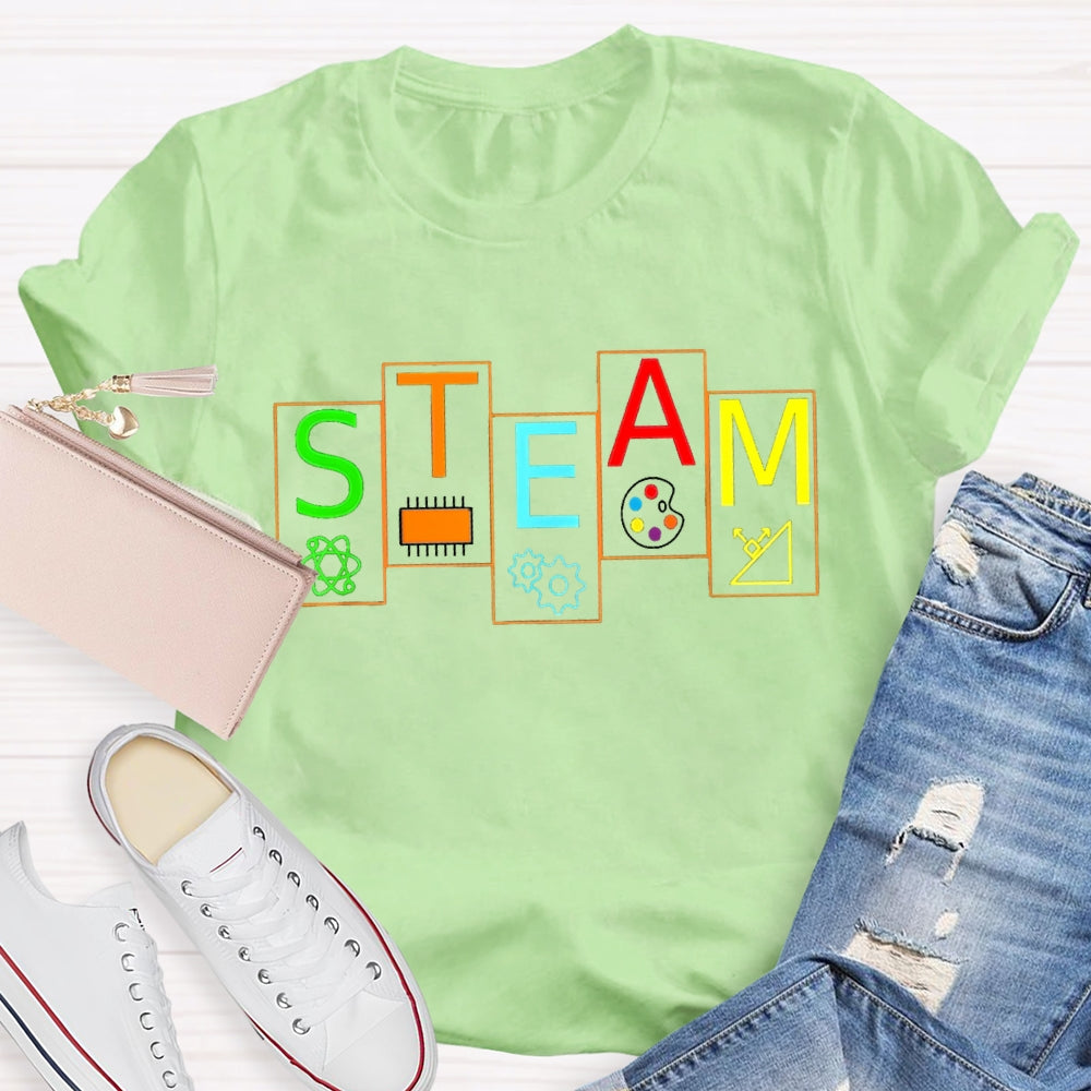 STEAM Teacher Back To School T-shirt