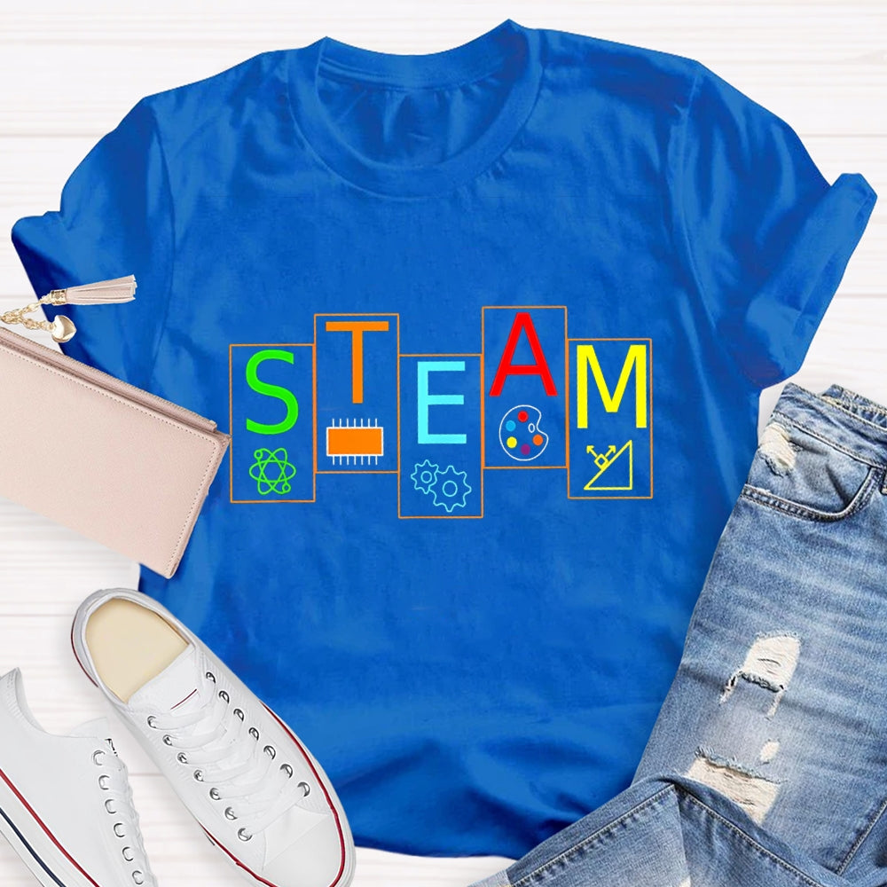 STEAM Teacher Back To School T-shirt