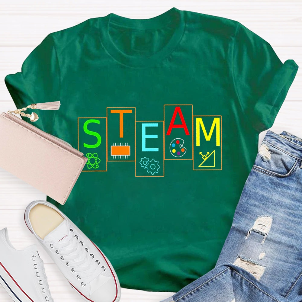 STEAM Teacher Back To School T-shirt