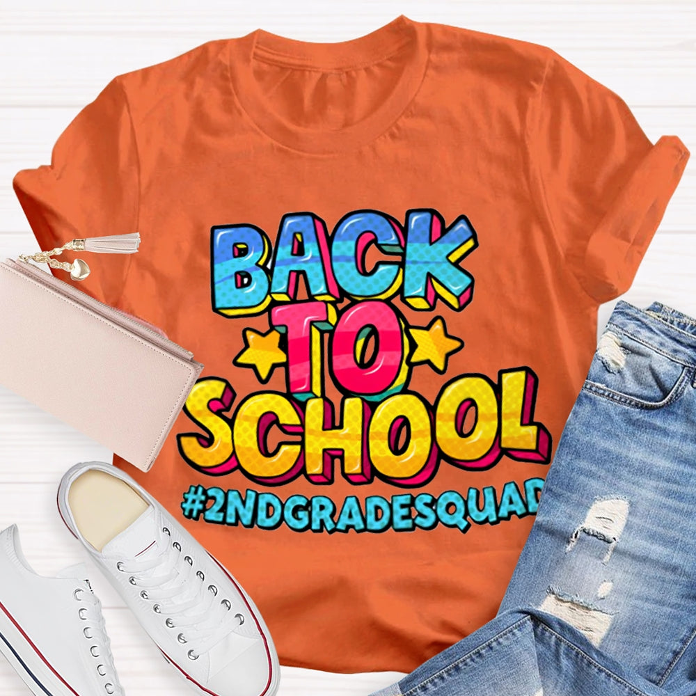 Personalized Back To School Teacher Shirt