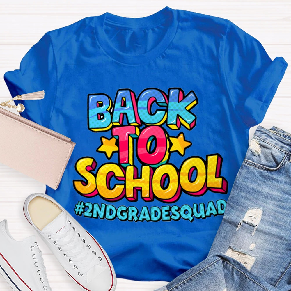 Personalized Back To School Teacher Shirt