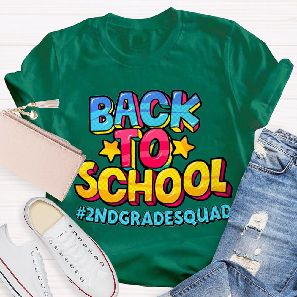 Personalized Back To School Teacher Shirt