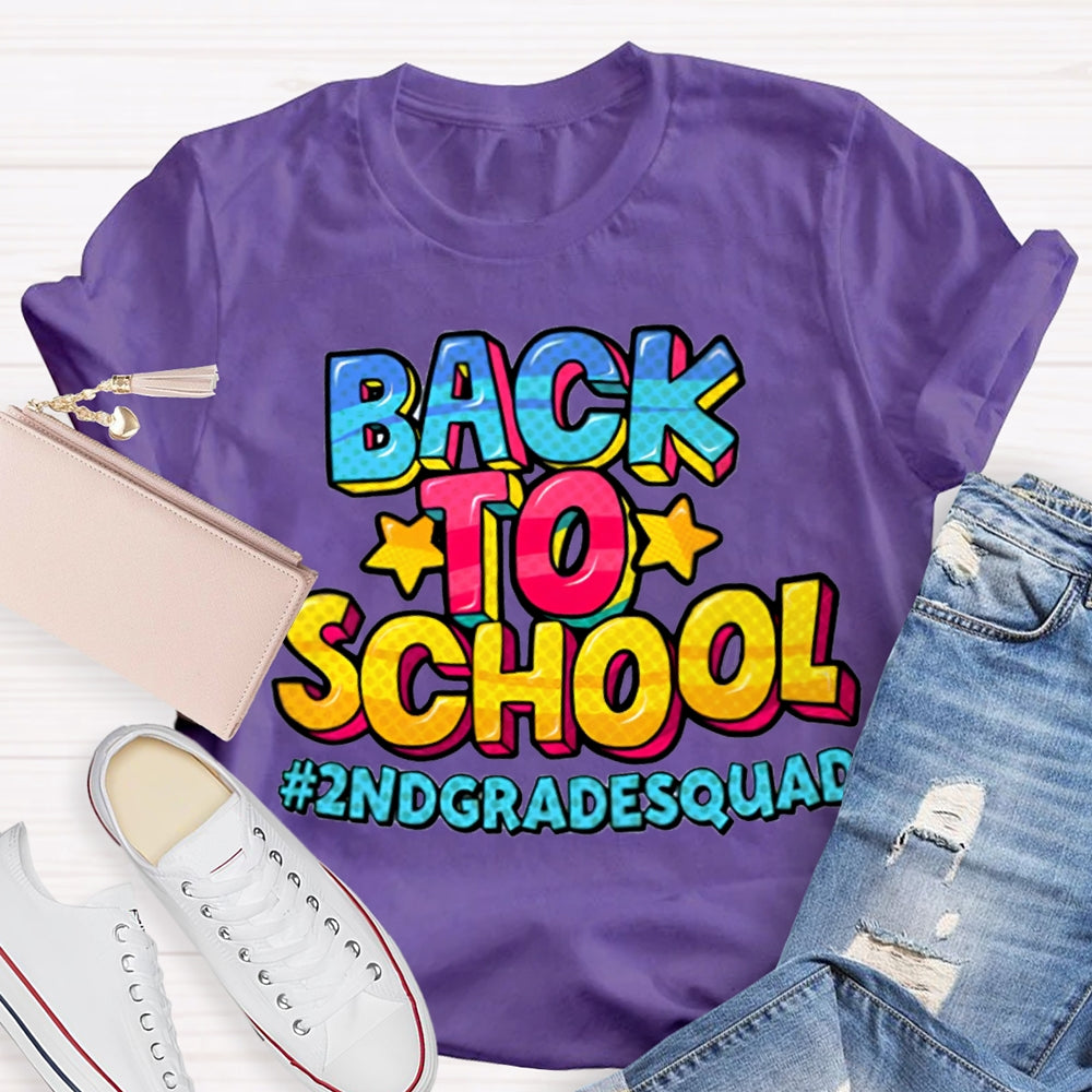 Personalized Back To School Teacher Shirt