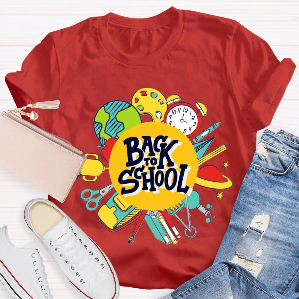 Back To School Bring Your School Supplies And Love T-Shirt