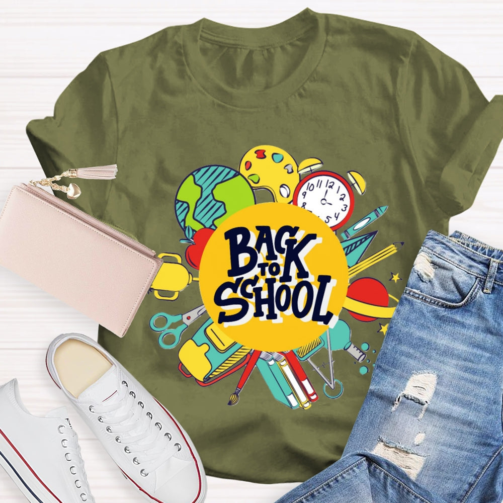 Back To School Bring Your School Supplies And Love T-Shirt