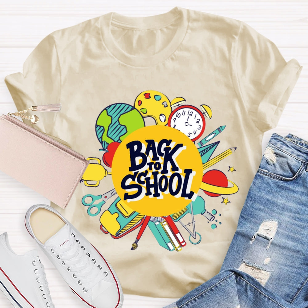 Back To School Bring Your School Supplies And Love T-Shirt