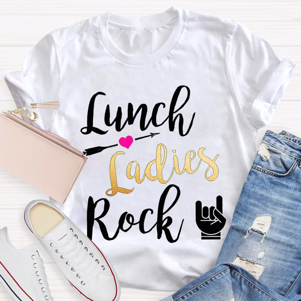 Lunch Ladies Rock T-shirt