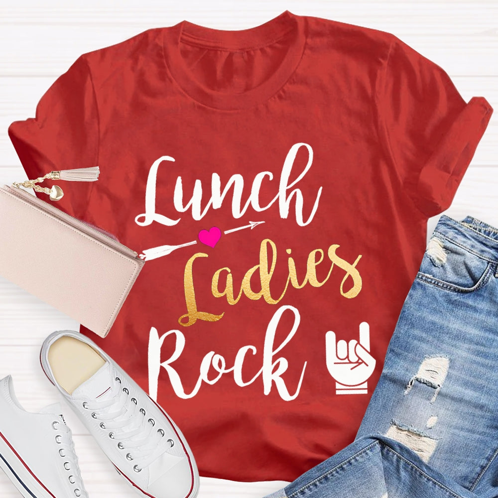 Lunch Ladies Rock T-shirt