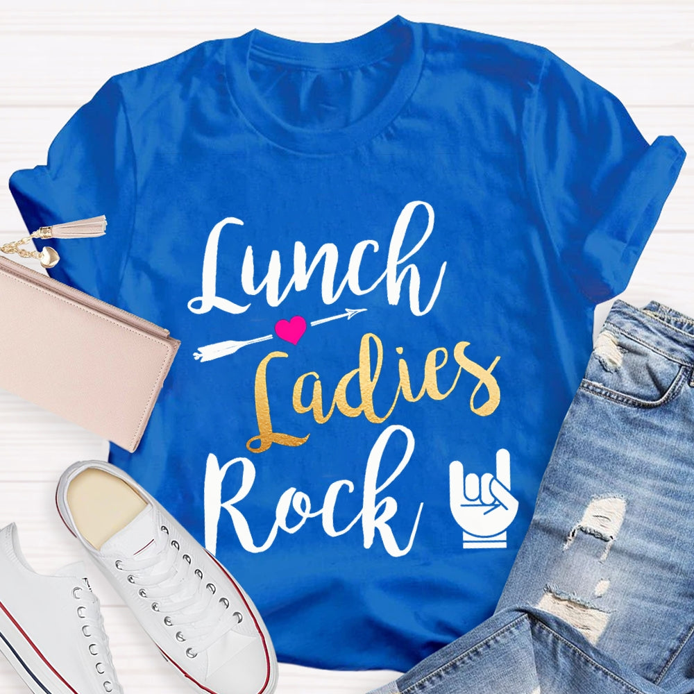 Lunch Ladies Rock T-shirt