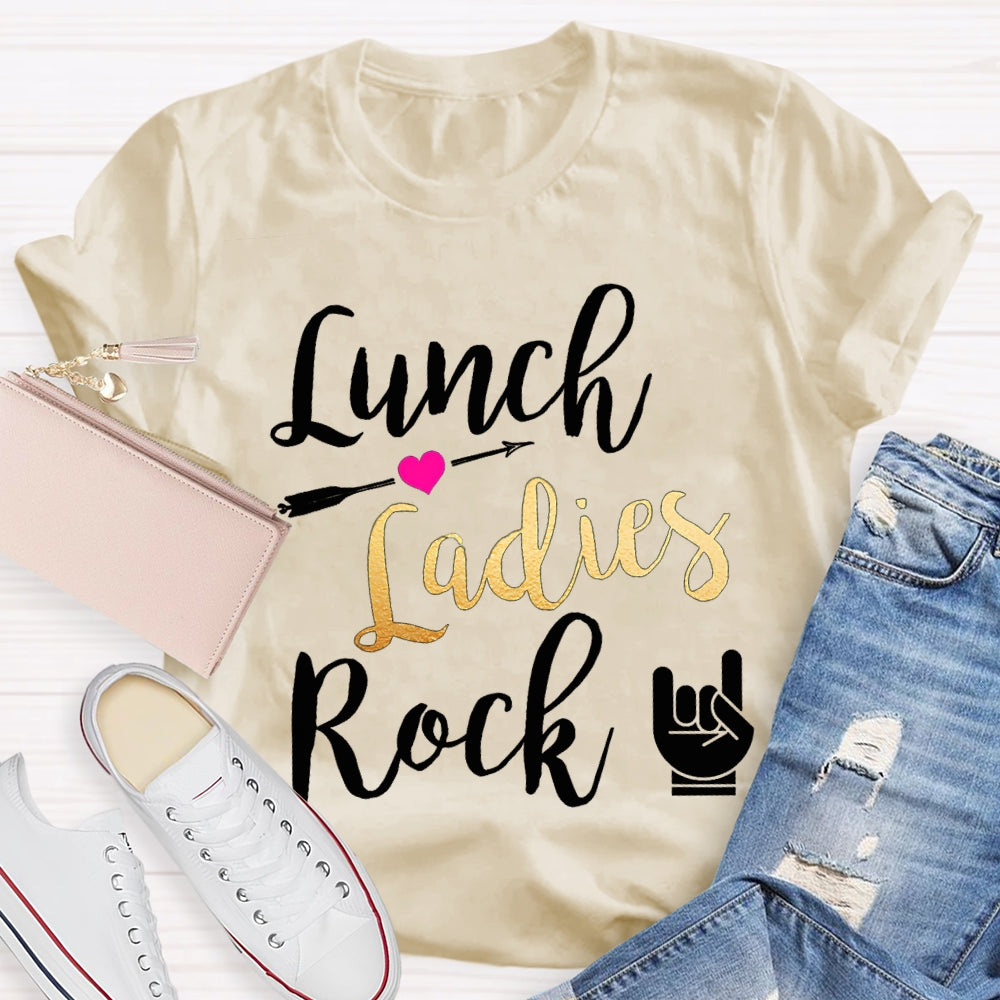 Lunch Ladies Rock T-shirt