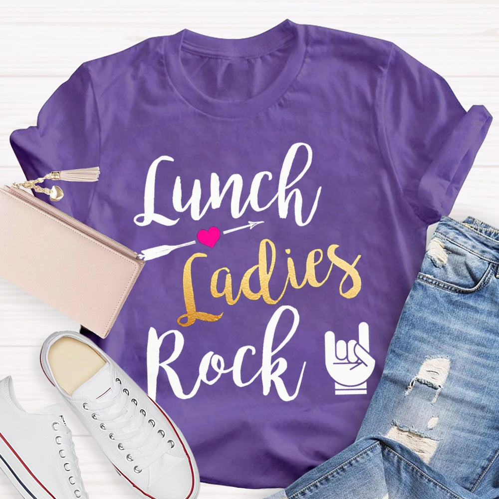 Lunch Ladies Rock T-shirt