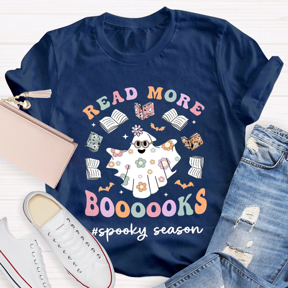 Read More Books Teacher Halloween Shirt