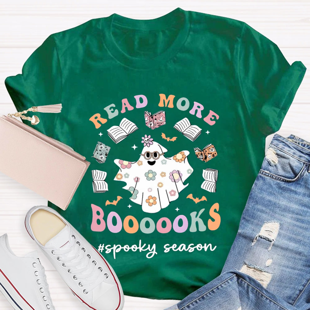 Read More Books Teacher Halloween Shirt