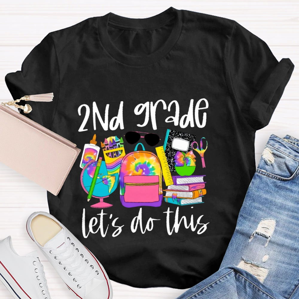 Personalized Grade 2nd Grade Let'S Do This T-shirt