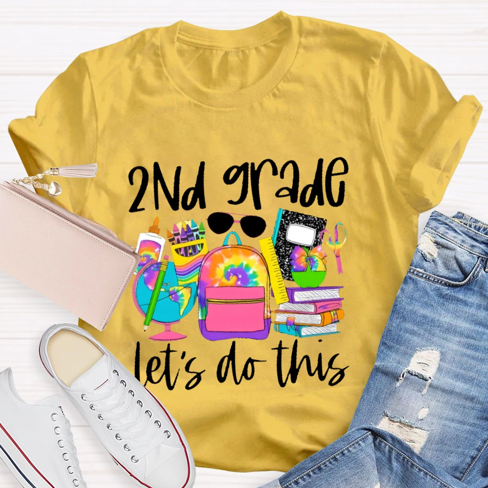 Personalized Grade 2nd Grade Let'S Do This T-shirt