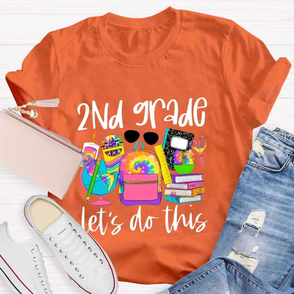 Personalized Grade 2nd Grade Let'S Do This T-shirt