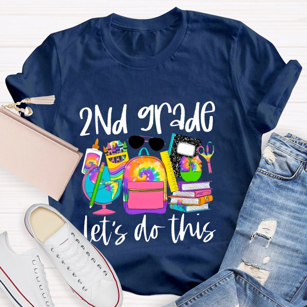 Personalized Grade 2nd Grade Let'S Do This T-shirt