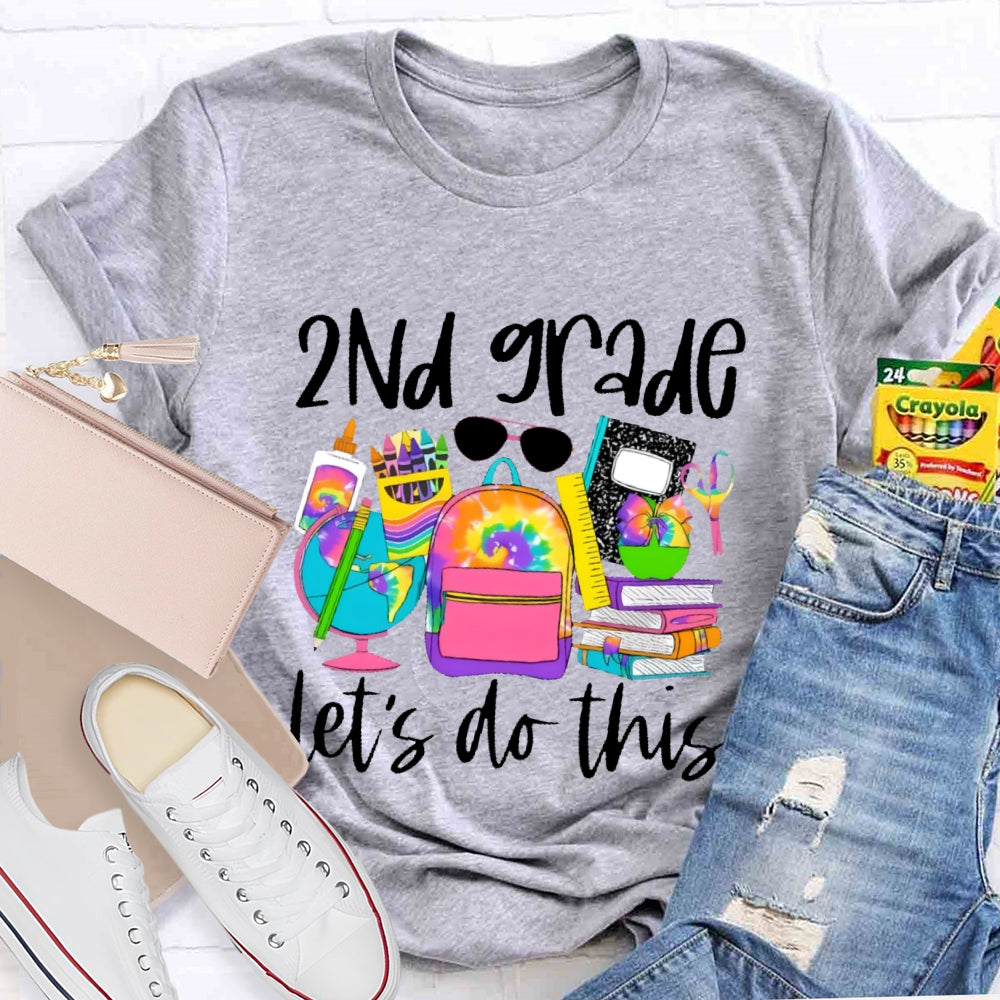 Personalized Grade 2nd Grade Let'S Do This T-shirt
