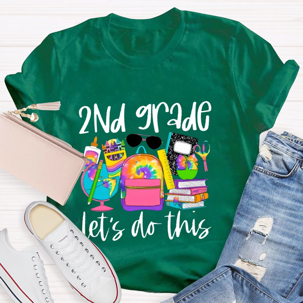 Personalized Grade 2nd Grade Let'S Do This T-shirt