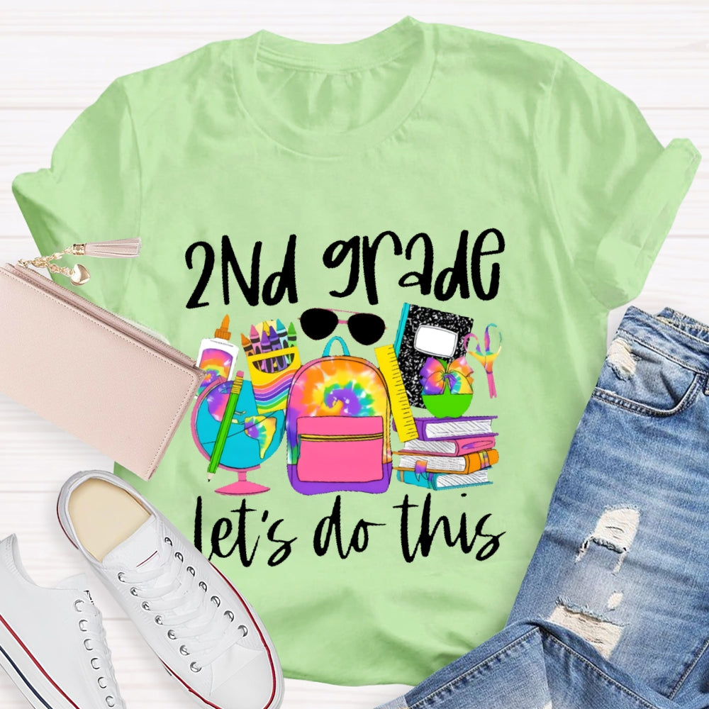 Personalized Grade 2nd Grade Let'S Do This T-shirt