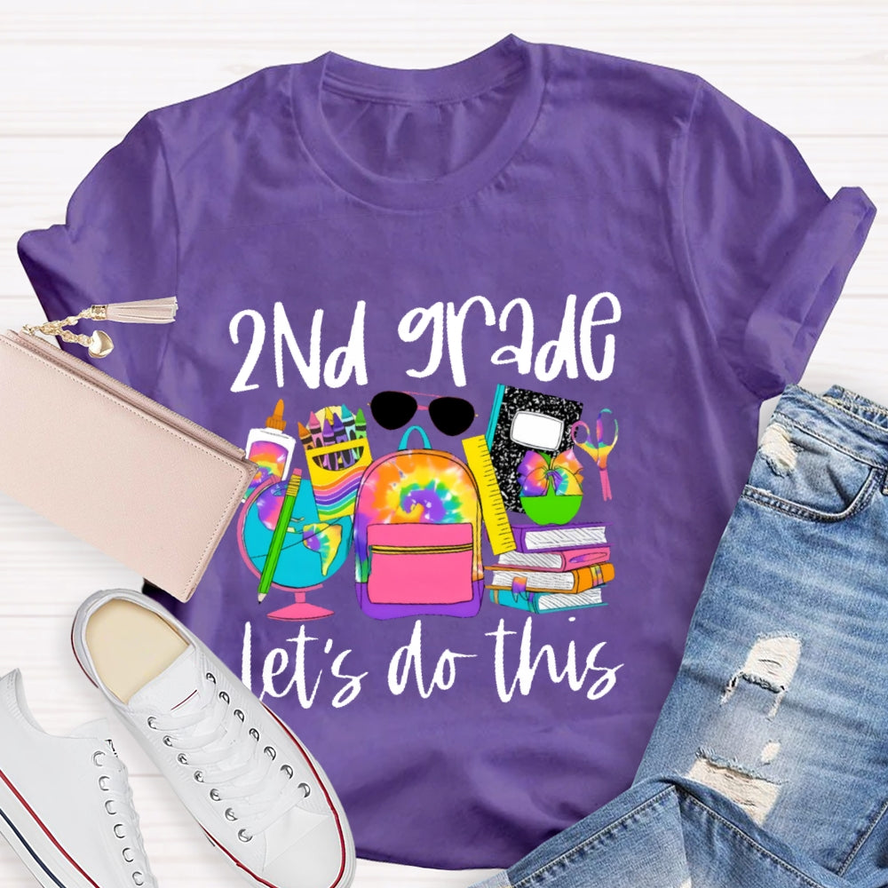 Personalized Grade 2nd Grade Let'S Do This T-shirt