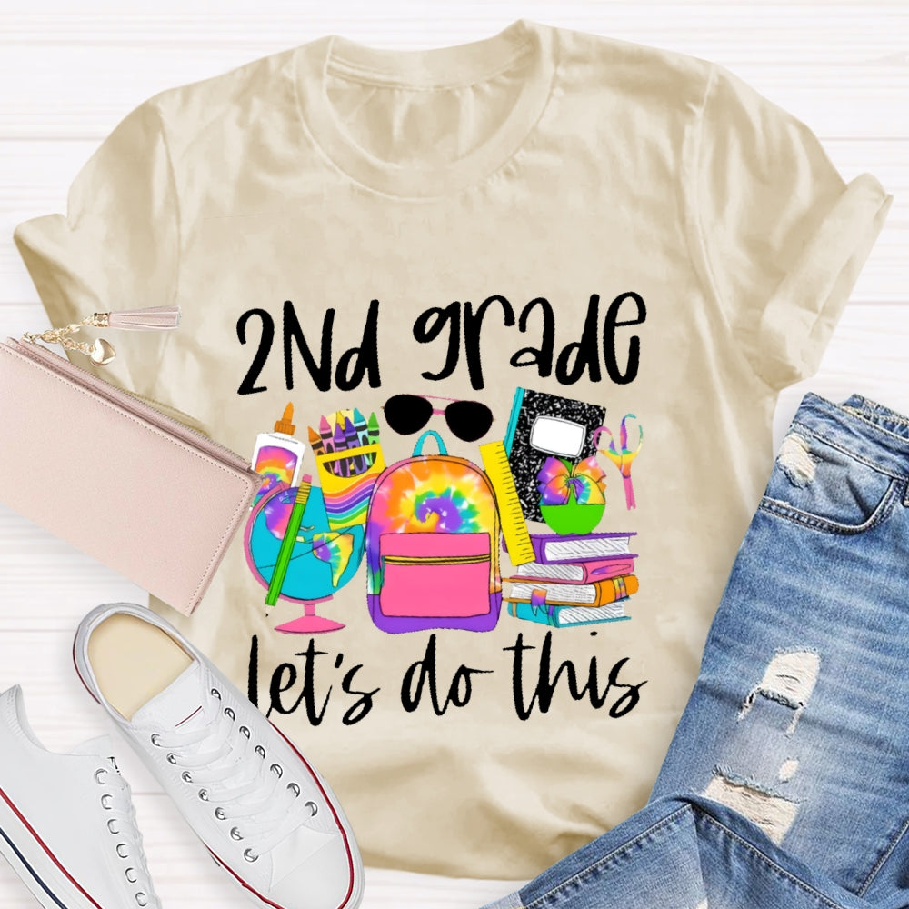 Personalized Grade 2nd Grade Let'S Do This T-shirt