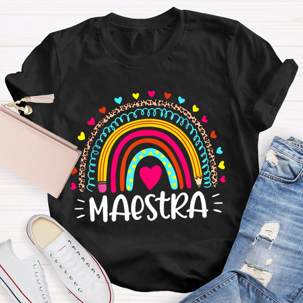 Maestra Rainbow Love T-shirt