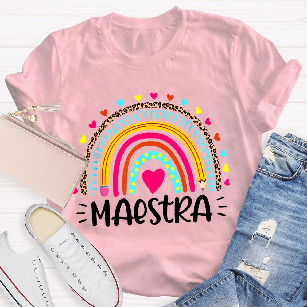 Maestra Rainbow Love T-shirt