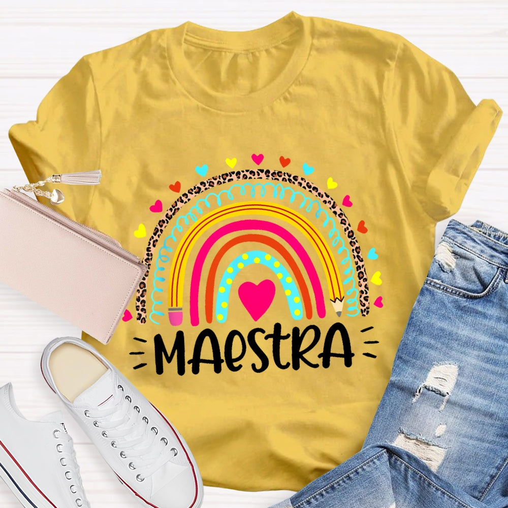 Maestra Rainbow Love T-shirt
