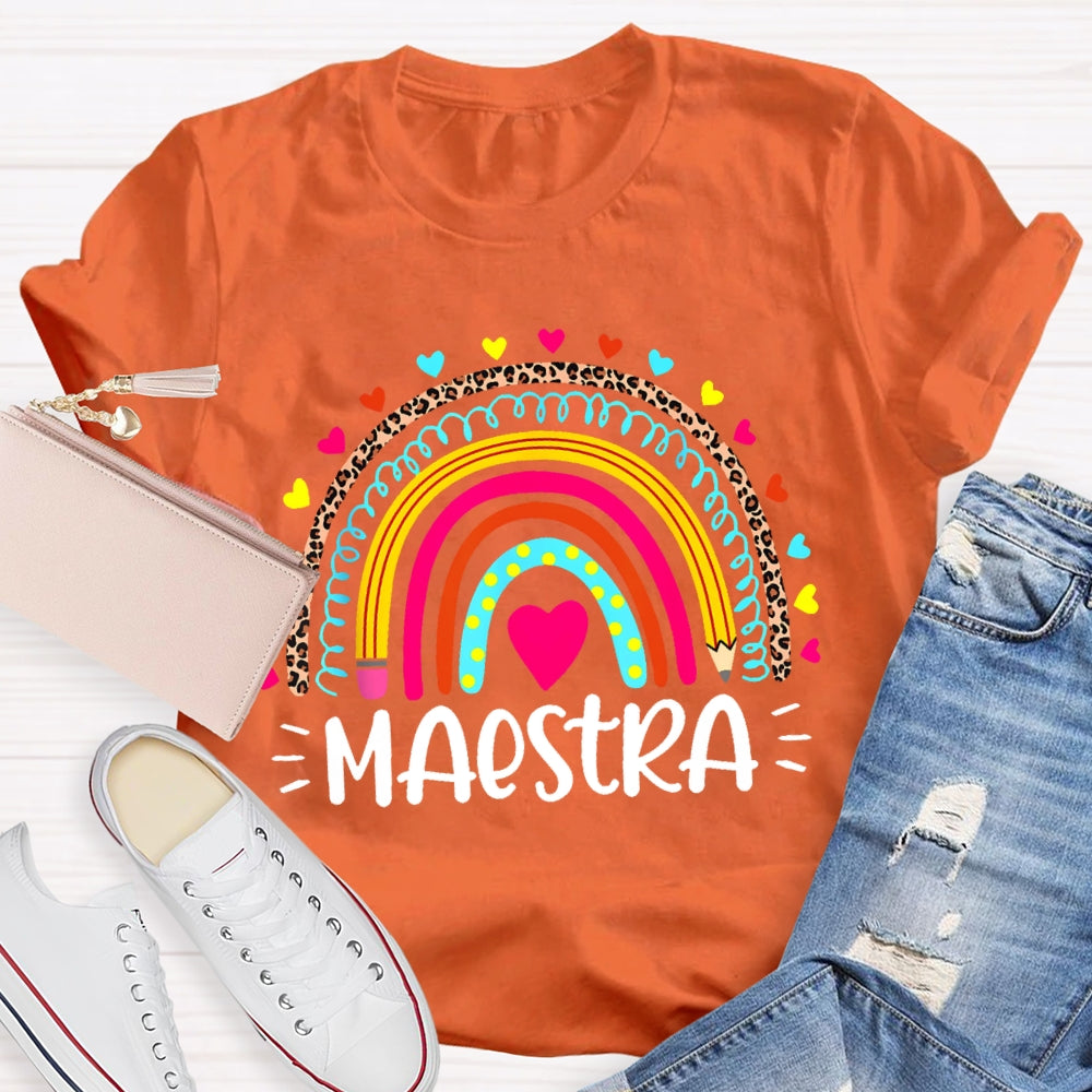 Maestra Rainbow Love T-shirt