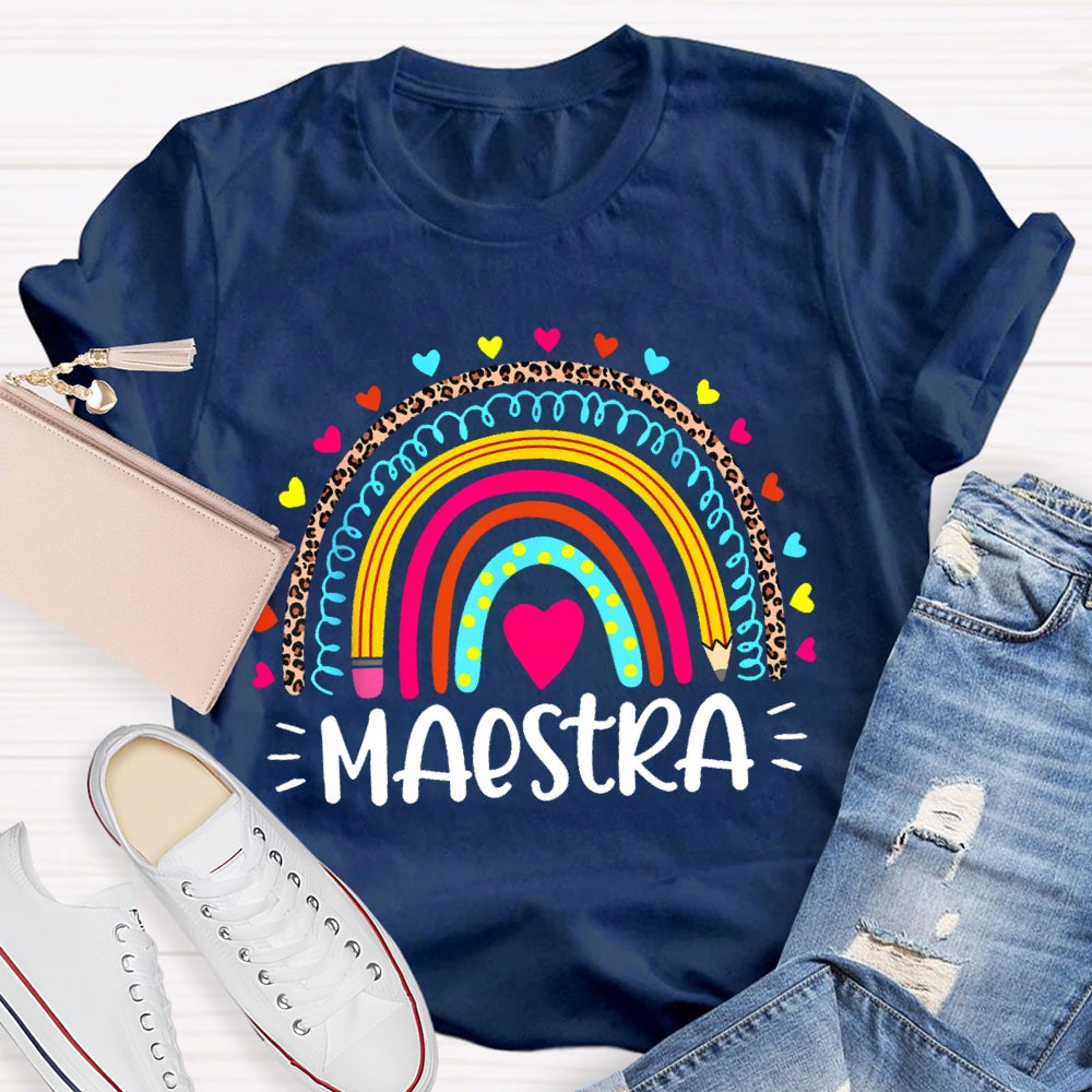 Maestra Rainbow Love T-shirt